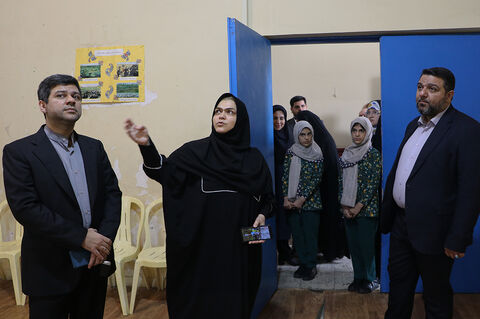 بازدید معاون توسعه و منابع کانون از مراکز کانون گیلان
