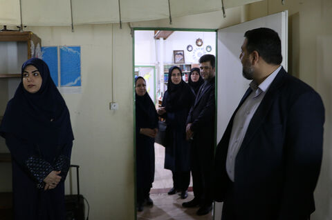 بازدید معاون توسعه و منابع کانون از مراکز کانون گیلان