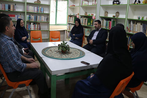 بازدید معاون توسعه و مدیریت منابع کانون از مراکز کانون گیلان