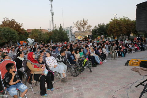 جشن بزرگ هفته ملی کودک و نوخوان‌ها به همراه جنگ شادی با حضور مل‌مل