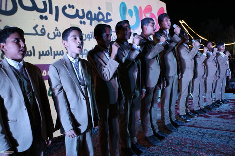 جشن بزرگ هفته ملی کودک و نوخوان‌ها به همراه جنگ شادی با حضور مل‌مل