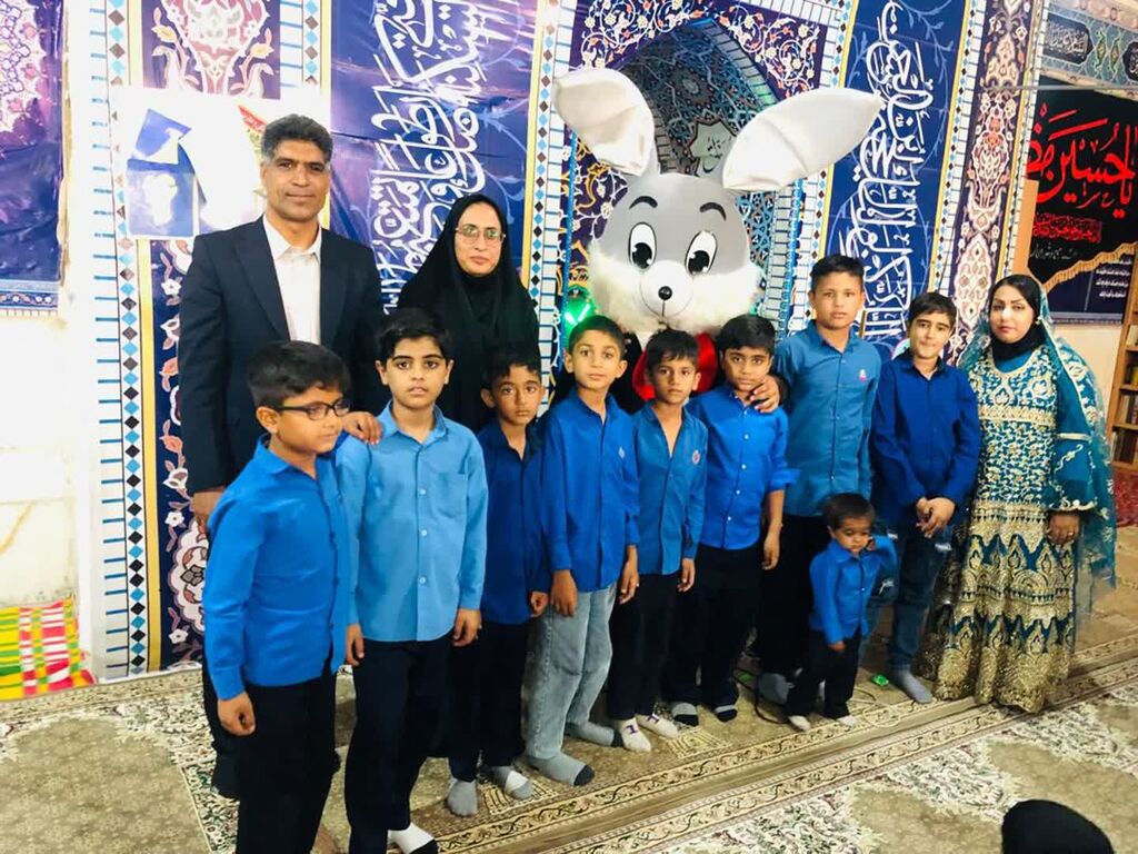 جشن هفته ملی کودک در دبستان روستای شمیل