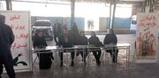 حضور سرپرست و مسئولان کانون استان در میز خدمت مسجد جامع کرمانشاه