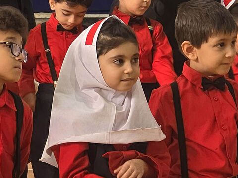 جشن کودکان پیش‌دبستانی مشگین‌شهری در هفته ملی کودک