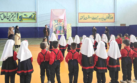 جشن کودکان پیش‌دبستانی مشگین‌شهری در هفته ملی کودک