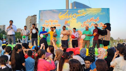 « جشن بادبادک‌ها » در اهواز به مناسبت هفته ملی کودک