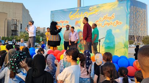 « جشن بادبادک‌ها » در اهواز به مناسبت هفته ملی کودک