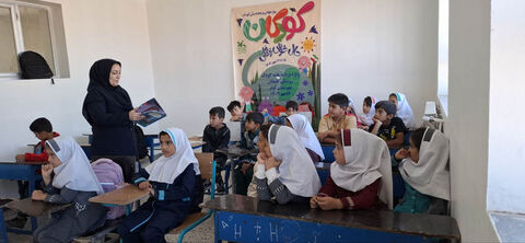 جشن  روز جهانی کودک با «پیک امید» کانون استان اردبیل در روستای گلیجان