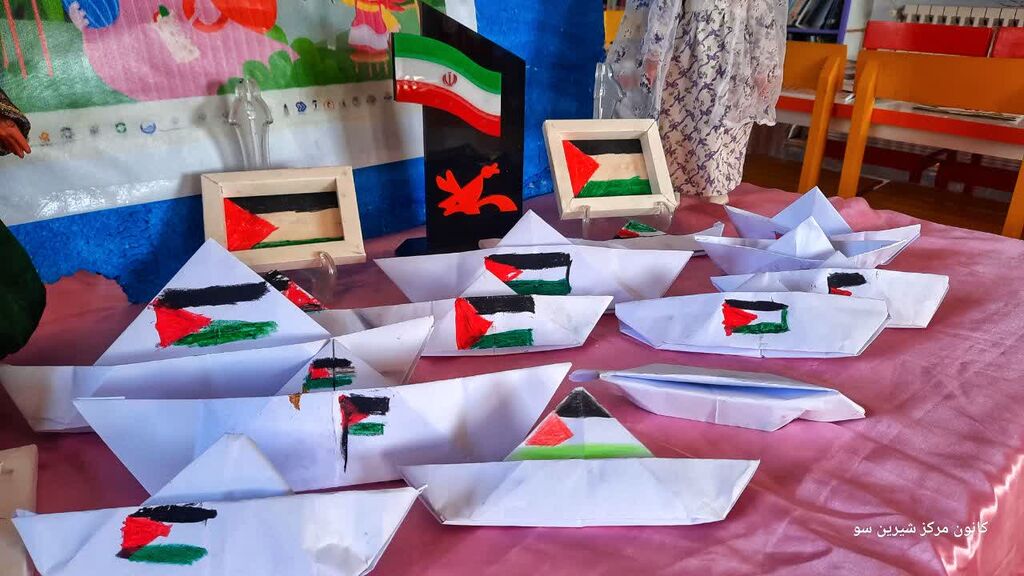ساخت قایق‌های صمود با دستان کودکانه
