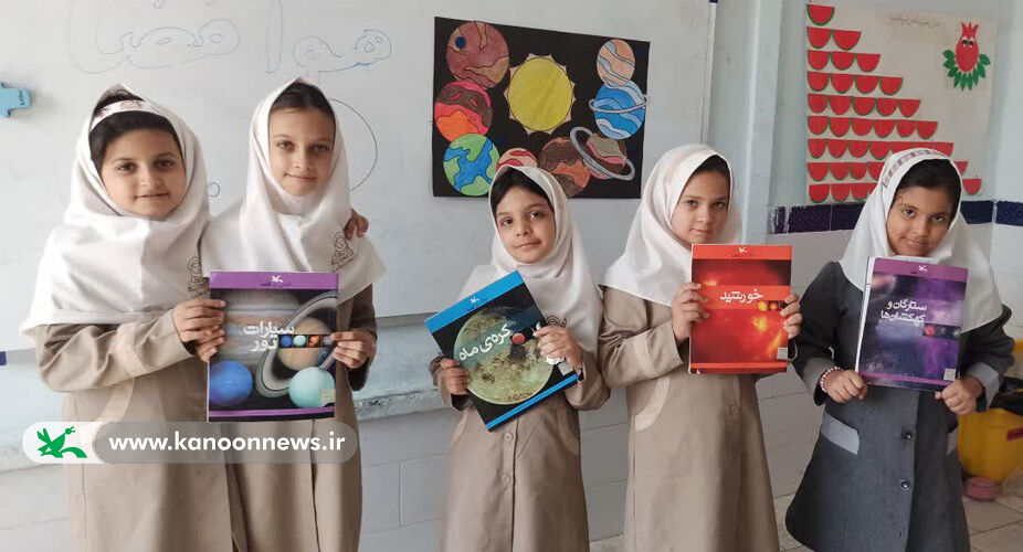 کودکان ابرکوهی یک روز هیجان انگیز خیالی زندگی در فضا را تجربه کردند