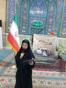 قرائت بیانیه هفته ملی کودک در نماز جمعه شهرستان محلات خنداب ساوه زاویه