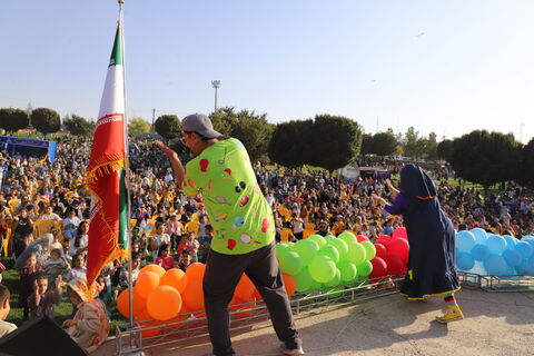 گزارش تصویری برگزاری سومین جشن بزرگ پرواز بادبادک‌ها به همت کانون استان قزوین