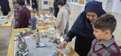 گشایش نمایشگاه هنرهای تجسمی در البرز