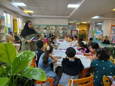 ورکشاپ هنری  در کانون البرز