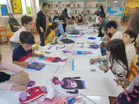 ورکشاپ هنری  در کانون البرز