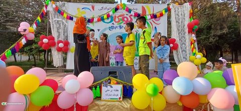 جشن بزرگ هفته ملی کودک در پارک بانوان ایذه