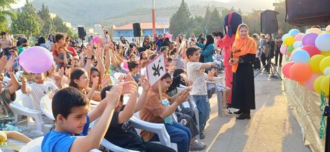جشن بزرگ هفته ملی کودک در پارک بانوان ایذه