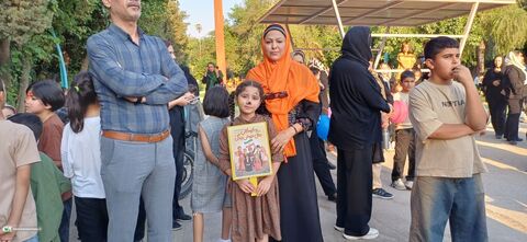 جشن بزرگ هفته ملی کودک در پارک بانوان ایذه