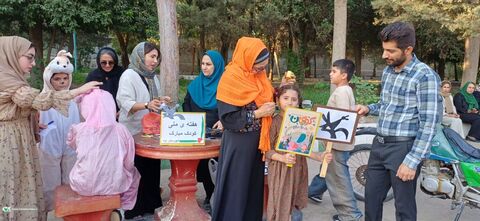 جشن بزرگ هفته ملی کودک در پارک بانوان ایذه