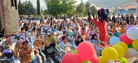 جشن بزرگ هفته ملی کودک در پارک بانوان ایذه
