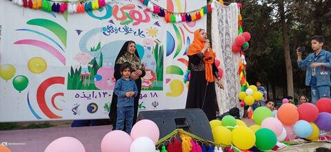 جشن بزرگ هفته ملی کودک در پارک بانوان ایذه