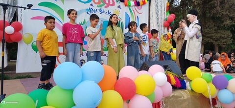 جشن بزرگ هفته ملی کودک در پارک بانوان ایذه