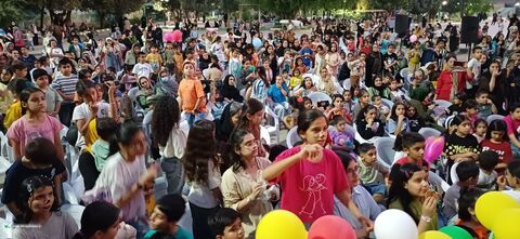 جشن بزرگ هفته ملی کودک در پارک بانوان ایذه