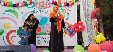 جشن بزرگ هفته ملی کودک در پارک بانوان ایذه