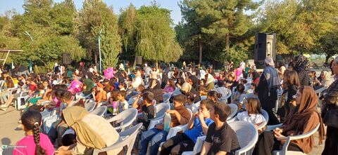 جشن بزرگ هفته ملی کودک در پارک بانوان ایذه