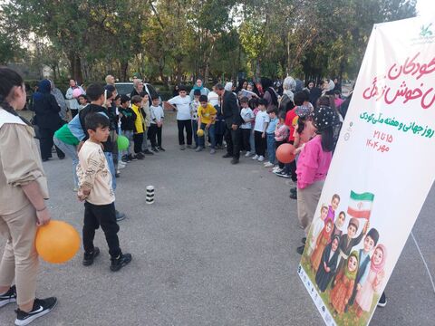 هفته ملی کودک با حال خوش زندگی در مراکز استان آذربایجان شرقی1