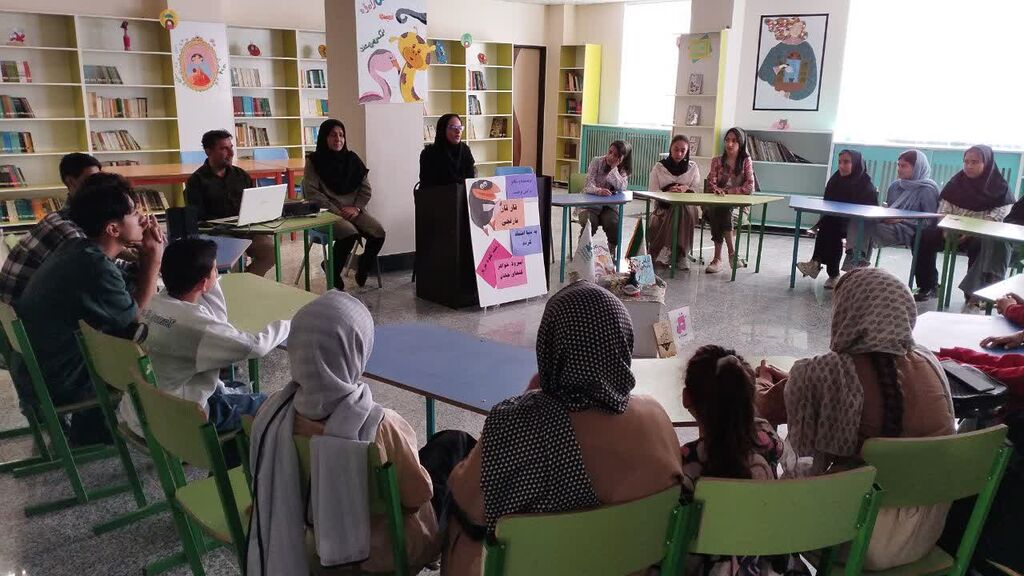 محفل ادبی شعر و خیال در هفته ملی کودک جوانه زد