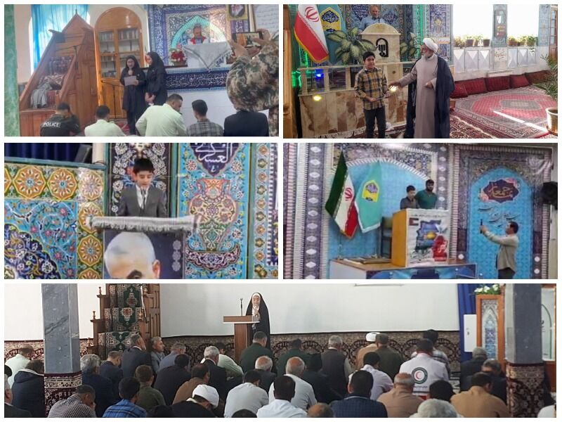 اعضای کانون استان اردبیل با حضور در نماز جمعه، پیام هفته ملی کودک را قرائت کردند