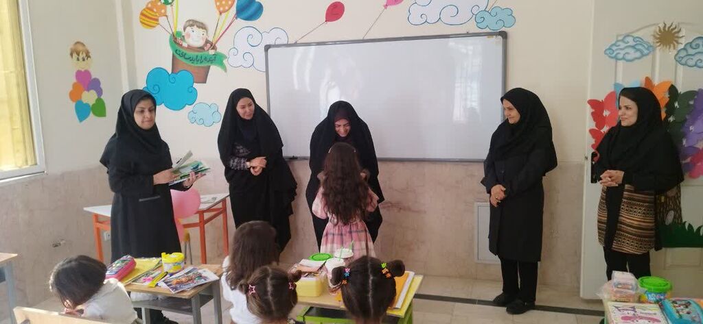 بازگشایی کودکستان دارا و سارا در مرکز شماره ۱۲ کانون کرمانشاه
