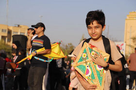 جشنواره بادبادک‌ها جلوه‌ای از حال خوش زندگی کودکان در اردبیل