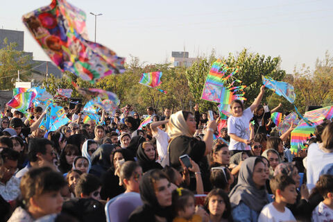رواز امید و شادی بر فراز شورابیل؛ جشنواره بادبادک‌ها به روایت تصویر(2)