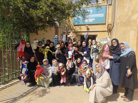 گزارش تصویری کارگاه عروسک‌سازی کانون استان تهران