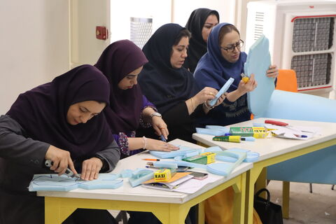 گزارش تصویری کارگاه عروسک‌سازی کانون استان تهران
