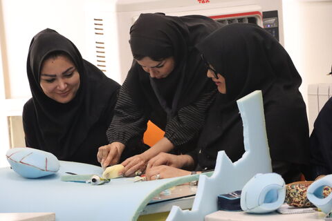 گزارش تصویری کارگاه عروسک‌سازی کانون استان تهران