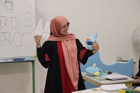 گزارش تصویری کارگاه عروسک‌سازی کانون استان تهران