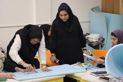 گزارش تصویری کارگاه عروسک‌سازی کانون استان تهران