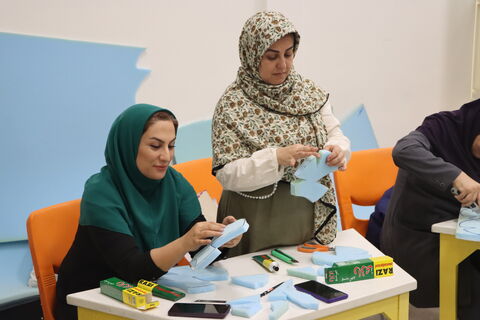 گزارش تصویری کارگاه عروسک‌سازی کانون استان تهران
