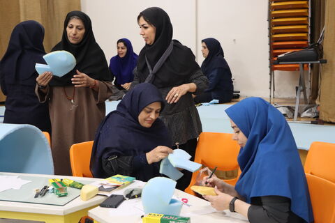 گزارش تصویری کارگاه عروسک‌سازی کانون استان تهران