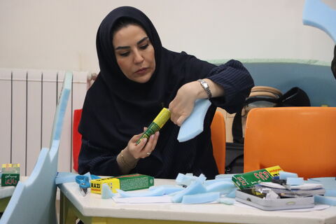 گزارش تصویری کارگاه عروسک‌سازی کانون استان تهران