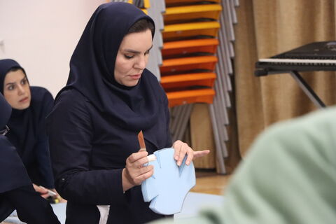 گزارش تصویری کارگاه عروسک‌سازی کانون استان تهران