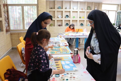 پنجمین مهرواره هنرهای تجسمی کودکان و نوجوانان استان تهران