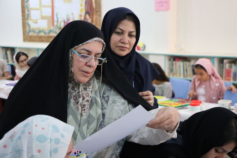 پنجمین مهرواره هنرهای تجسمی کودکان و نوجوانان استان تهران