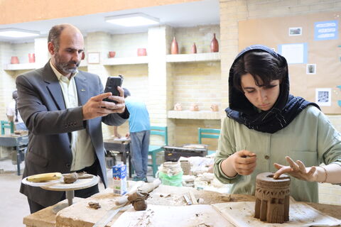 پنجمین مهرواره هنرهای تجسمی کودکان و نوجوانان استان تهران
