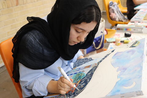 پنجمین مهرواره هنرهای تجسمی کودکان و نوجوانان استان تهران