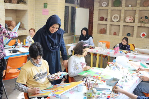 پنجمین مهرواره هنرهای تجسمی کودکان و نوجوانان استان تهران