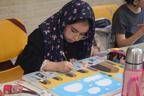 پنجمین مهرواره هنرهای تجسمی کودکان و نوجوانان استان تهران